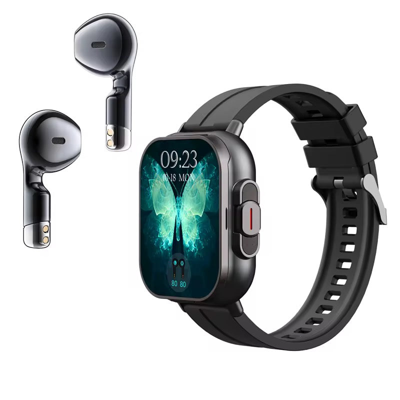 DualTech: Montre Connectée et des écouteurs Sans Fil Réunis en Un Seul Appareil