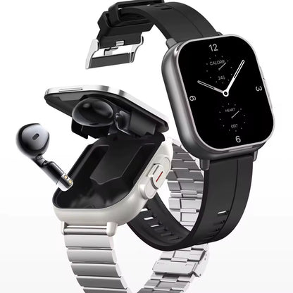DualTech: Montre Connectée et des écouteurs Sans Fil Réunis en Un Seul Appareil