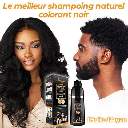 Shampoing ultra noircissant obtenez des cheveux noirs en seulement 15 minutes d utilisation